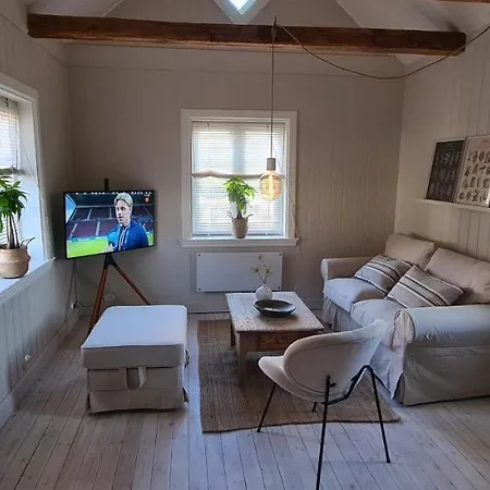 Sjarmerende, Sentralt Lite Byhus 아파트 콩스베르그